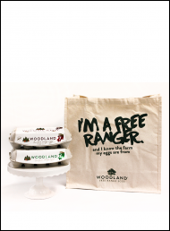 Win a limited edition Christmas pack from Woodland free range eggs