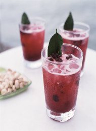 Blueberry and Raspberry Chilli Sour