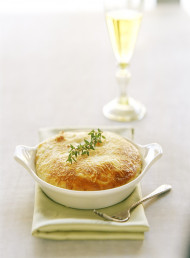Caramelised Onion and Cheese Souffle