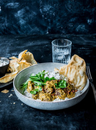 Cashew and Coconut Lamb Curry