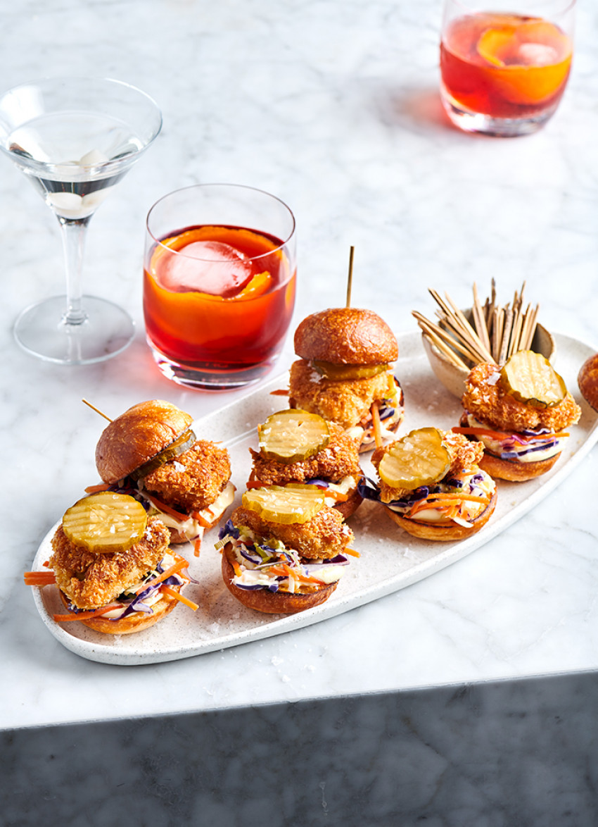 Chicken Katsu Sliders