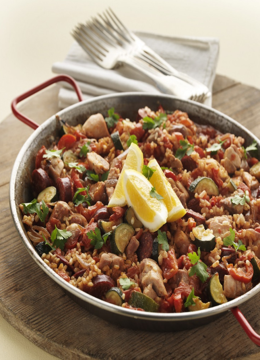 Chicken and Chorizo Paella