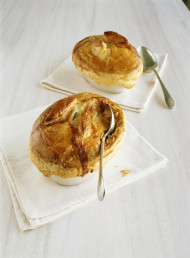 Chicken and Vegetable Pies