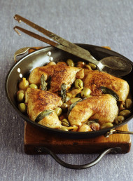 Chicken with Preserved Lemon and Shallots