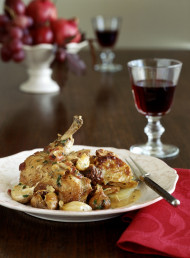 Chicken with Wild Figs and Vin Santo