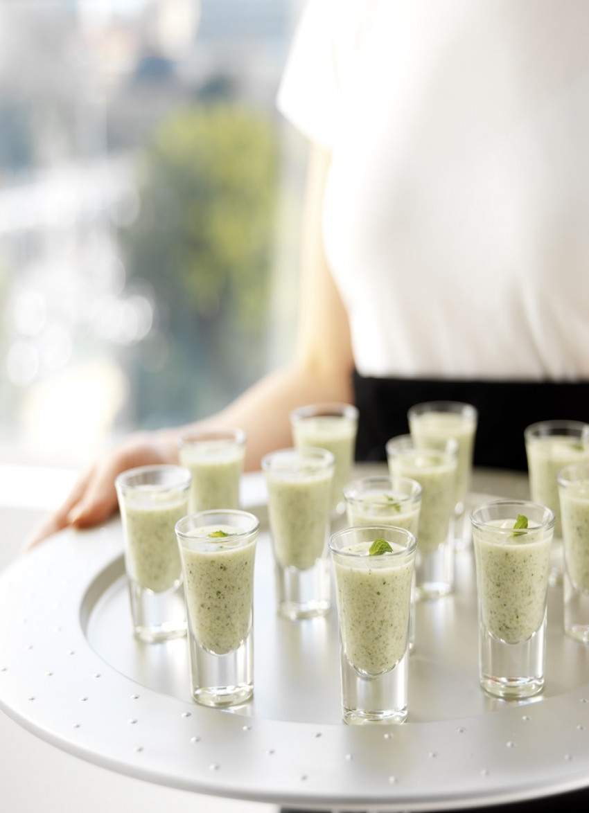 Chilled Cucumber, Mint and Yoghurt Soup