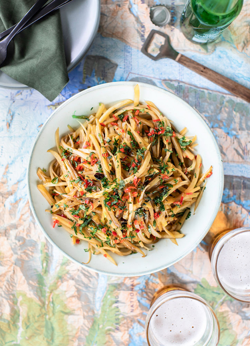 Chinese Shredded Potato Salad