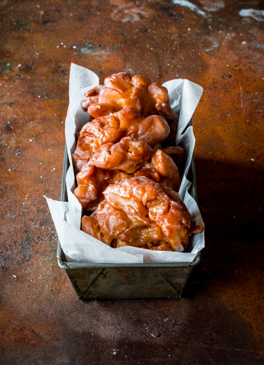 Cinnamon Apple Fritters