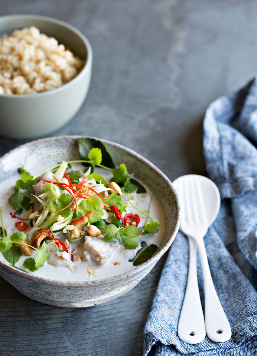 Julia and Libby's Coconut Chicken Curry with Cashews