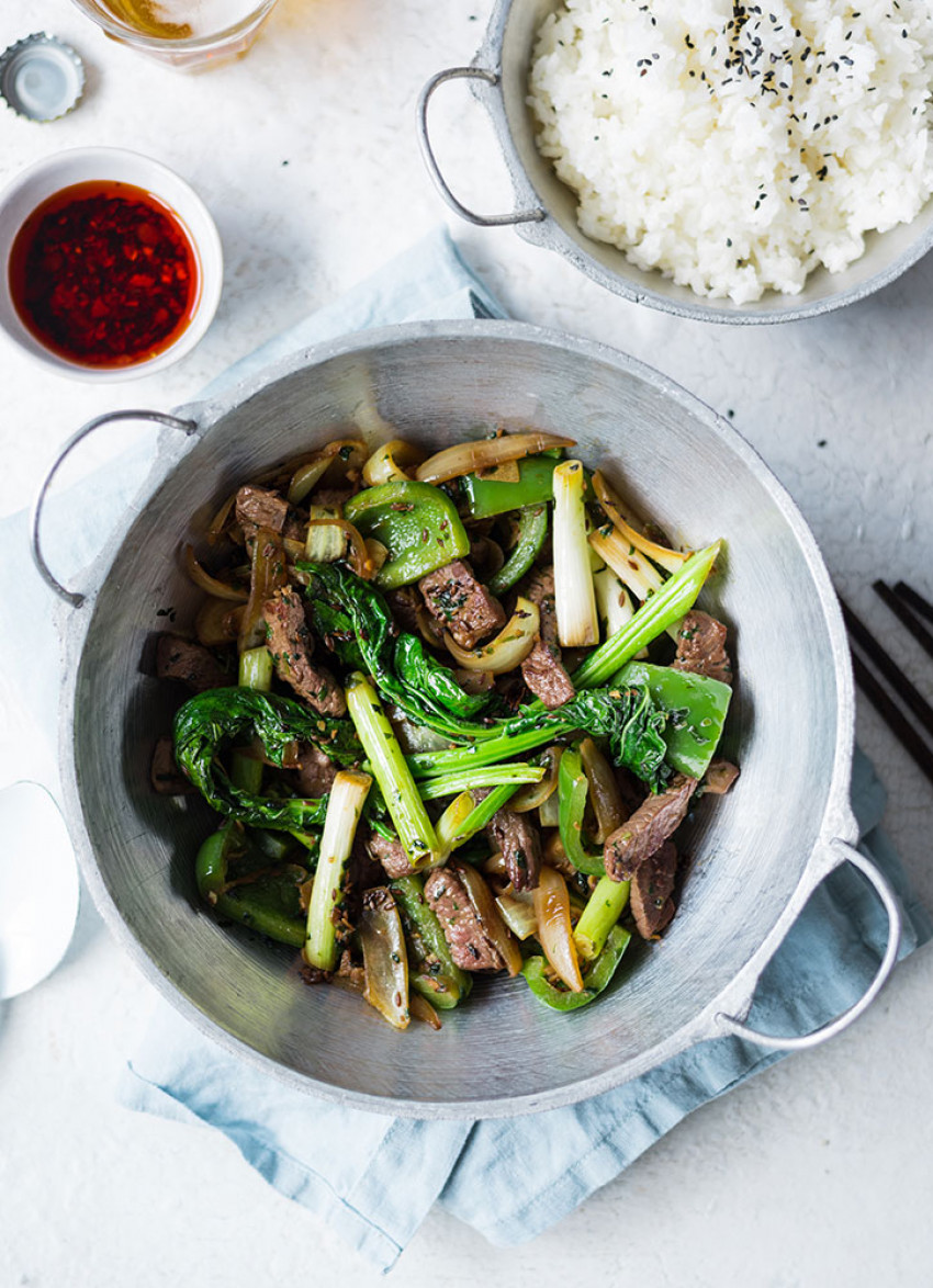 Cumin and Coriander Lamb Stir-Fry