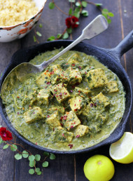 Creamy Indian-Spiced Spinach Curry