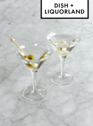 Martinis: the Classic and the Gibson