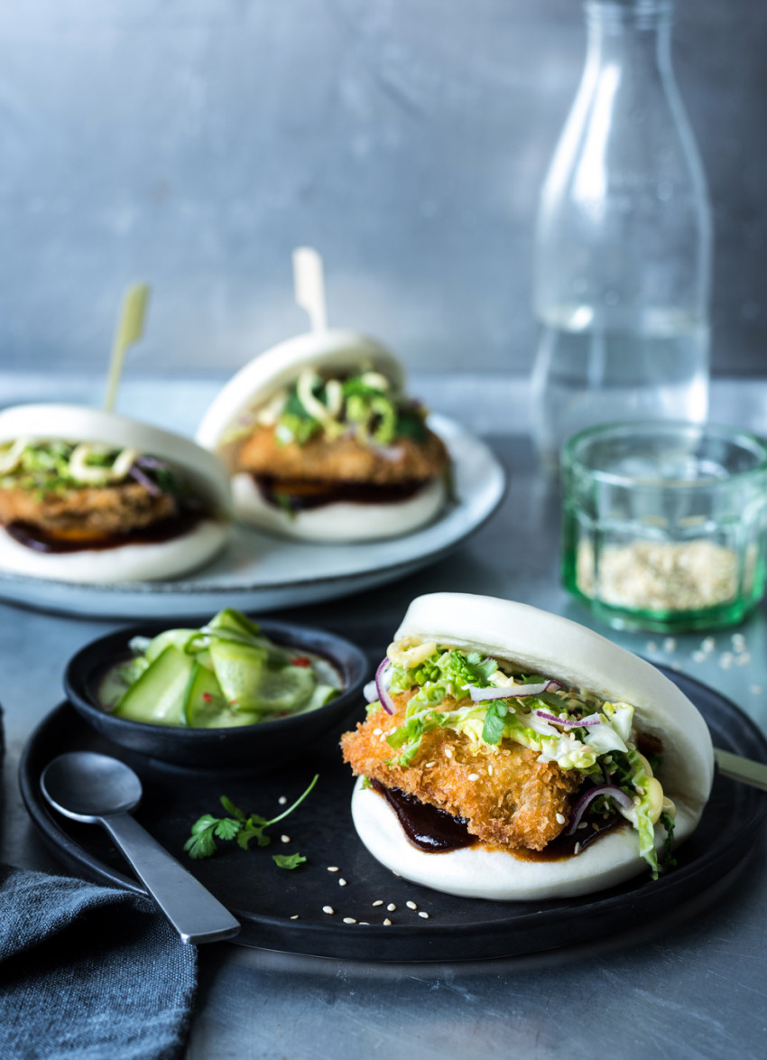 Crunchy Oyster Bao