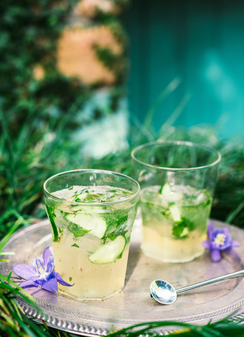 Celery and Cucumber Gin Mule 