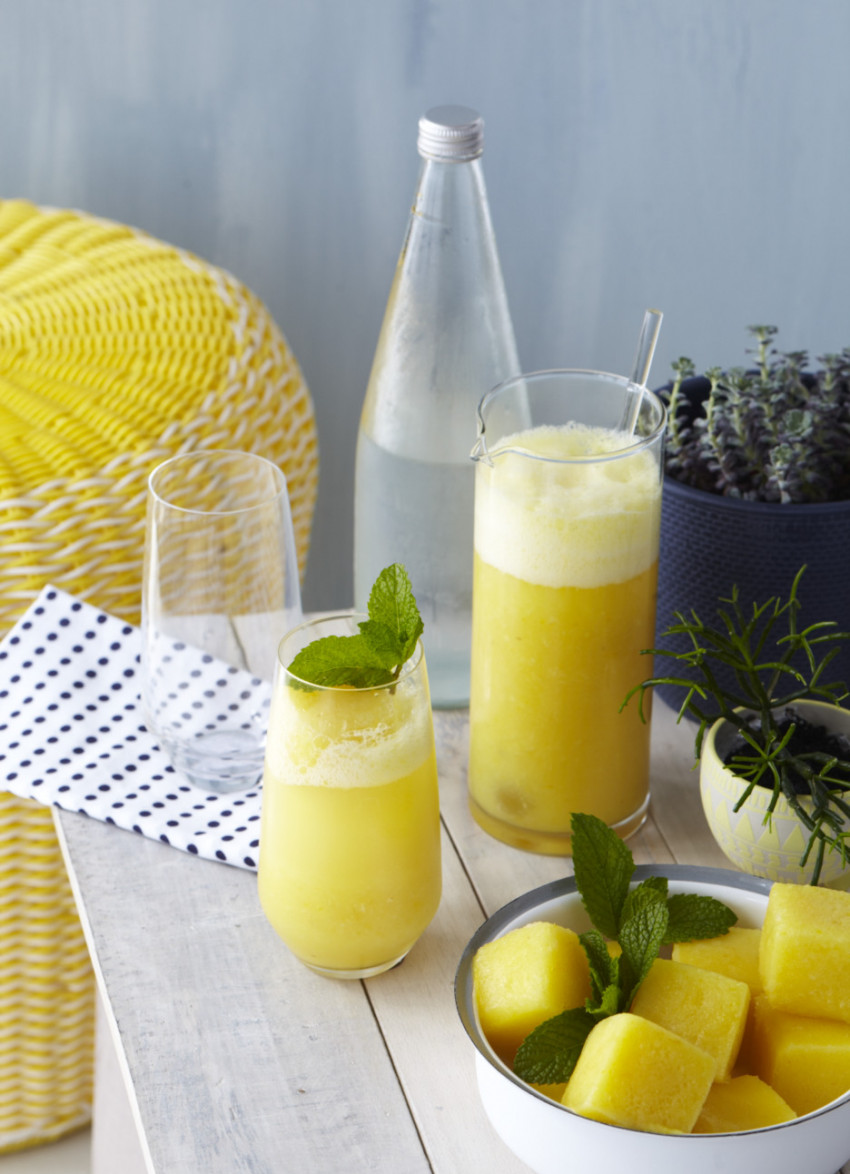 Fresh Pineapple Lemonade