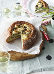 Baked Spinach and Feta Loaf