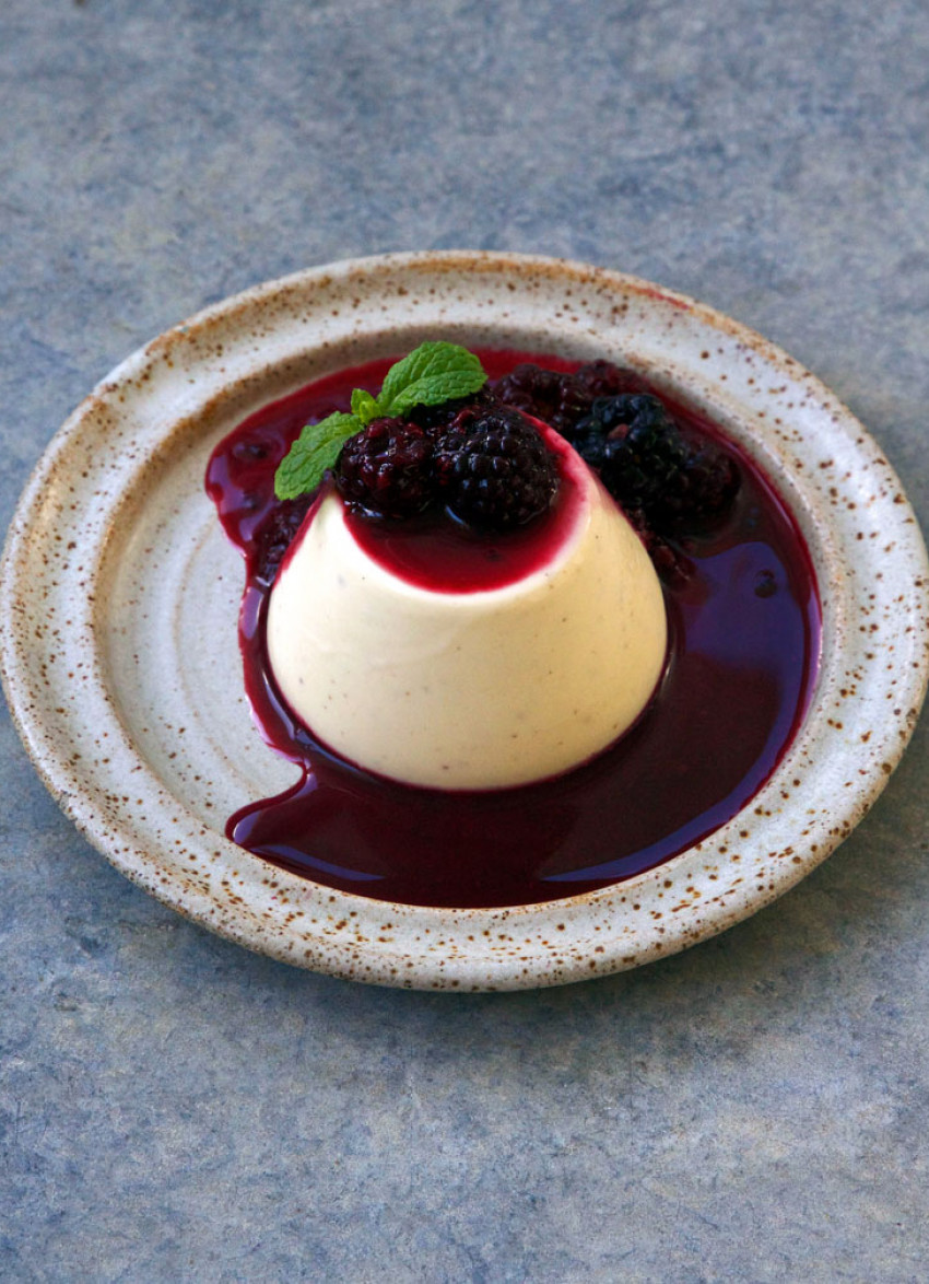 Milk Kefir Panna Cotta