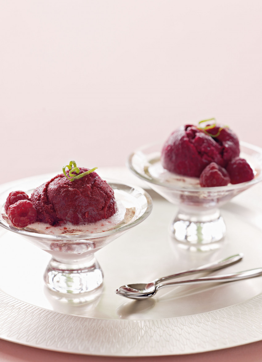 Mixed berry sorbet recipe online without ice cream maker