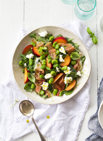 Ancient Grain, Mango, Avocado and Green Bean Salad with Ginger and Miso ...