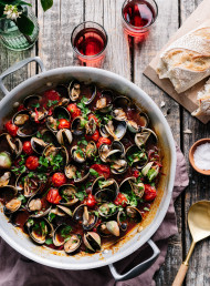 Roasted Clams with Capsicum and Smoked Paprika