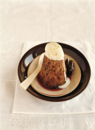 Fig and Pear Puddings