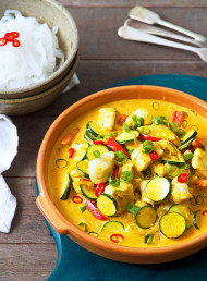 Fish Curry with Konjac Noodles