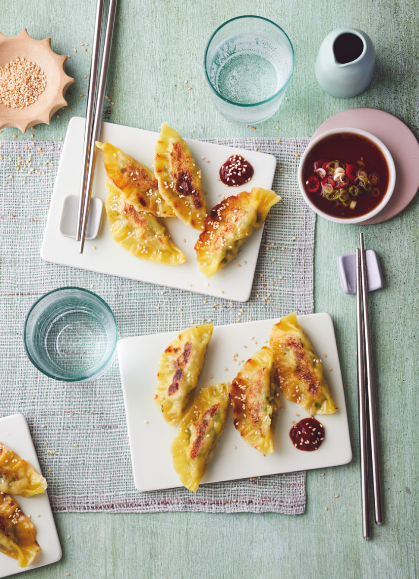 Lemongrass and Tarakihi Pot Stickers