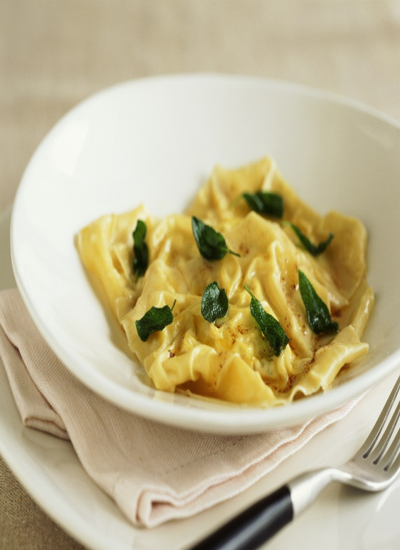 Prawn Ravioli with Lemon and Caper Sauce | dish » Dish Magazine