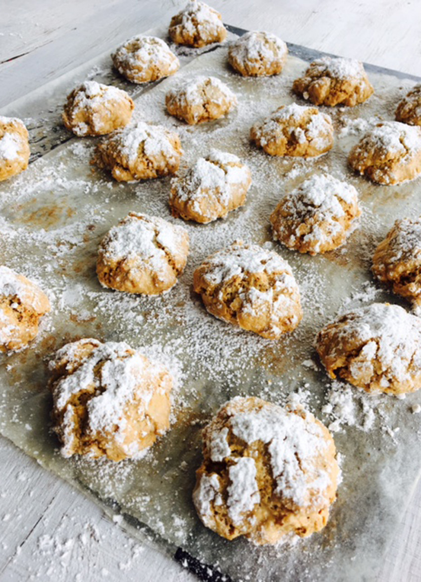 Spiced Orange and Apricot Amaretti