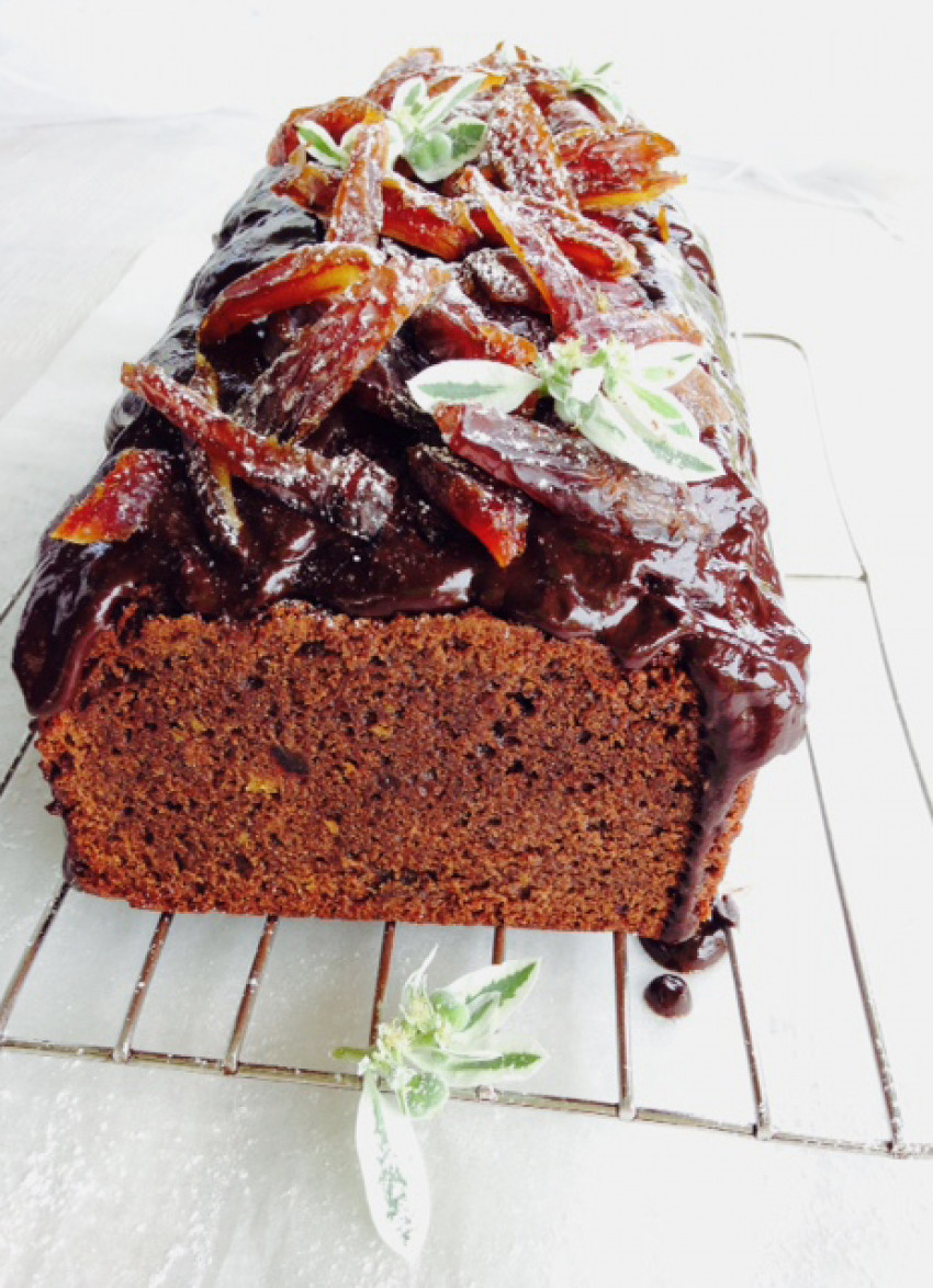 Sticky Date, Chocolate and Guinness Loaf