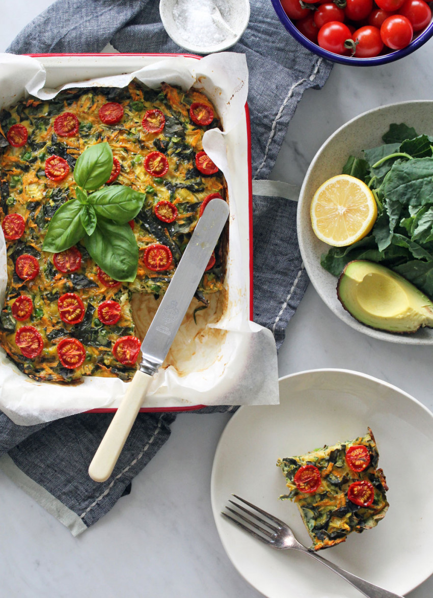 Use Up Your Greens Frittata