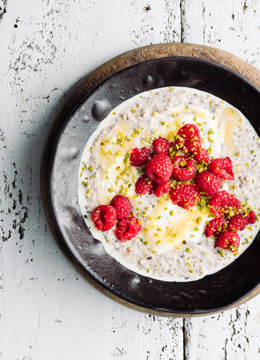 Grain-free Hazelnut, Linseed and Sunflower Seed Porridge