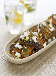 Grilled Carrots with Feta