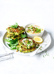 Herby Green Fritters