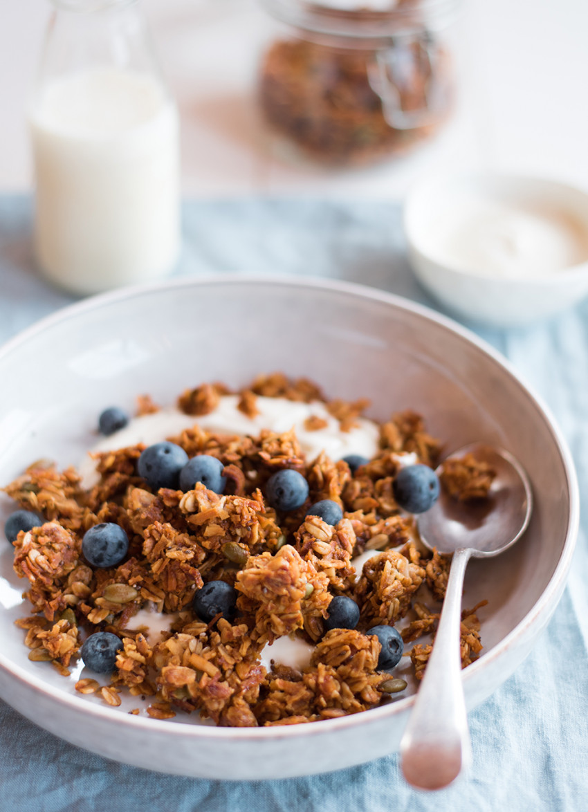 Anzac Muesli Clusters