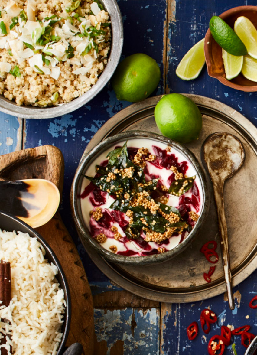 Beetroot Raita