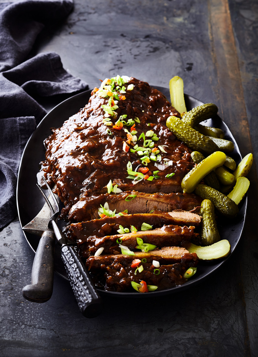 Smoky Beer-Braised Brisket