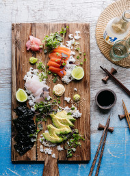 Chirashi – Scattered Sushi Rice and Raw Fish