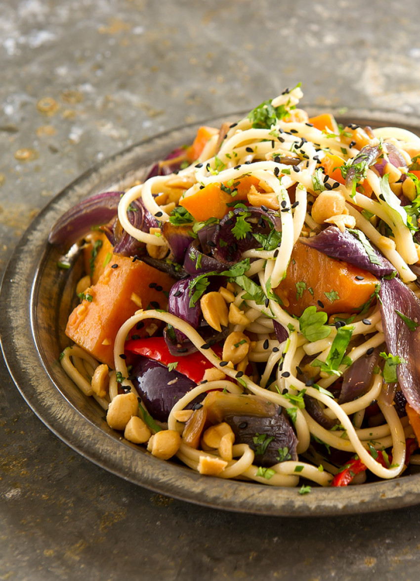 Kumara Sesame Noodle Salad