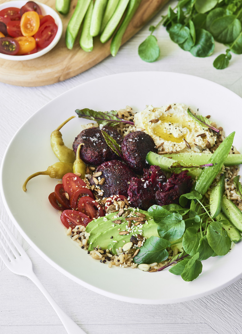 Beetroot Kofta Bowls