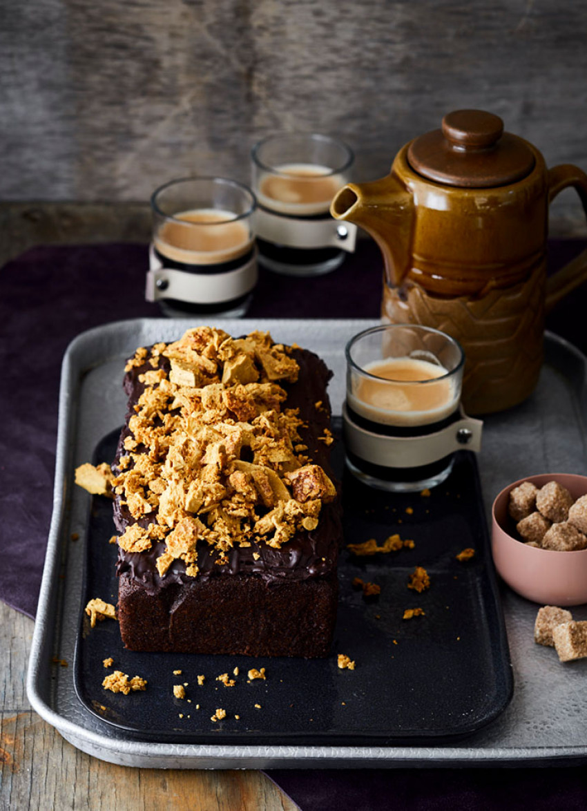 Sticky Ginger and Chocolate Loaf