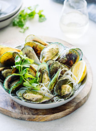 Mussels with Lemongrass, Coconut and Coriander