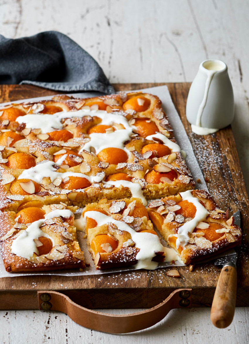 Apricot, Coconut and Almond Slice (Gluten Free)