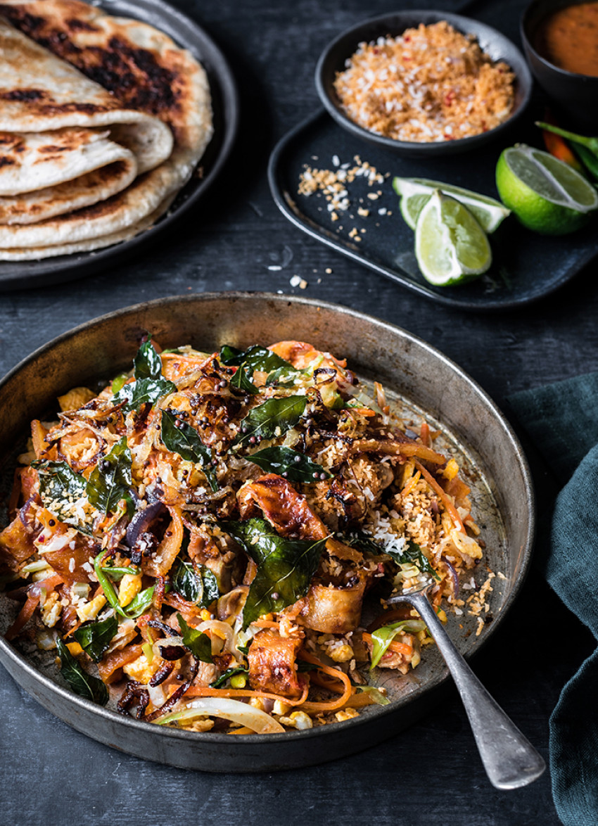 Chicken Kottu Roti