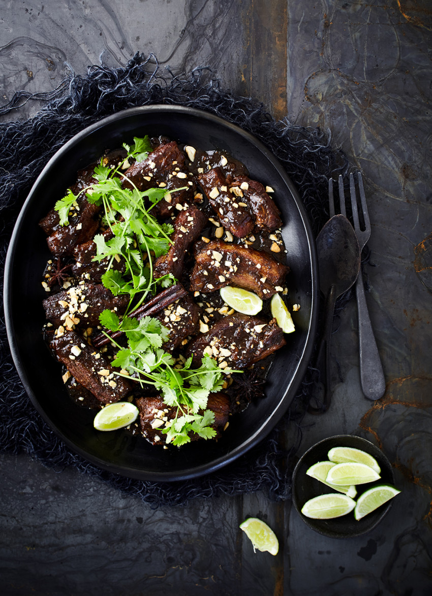 Caramel and Five-Spice Braised Pork Belly