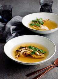 Sweet and Sour Roasted Cabbage Broth