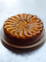 Yael Shochat's Pear and Ginger Upside-Down Cake