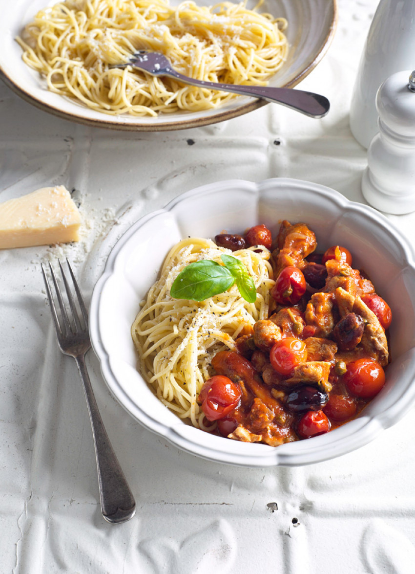 Italian Chicken and Olives