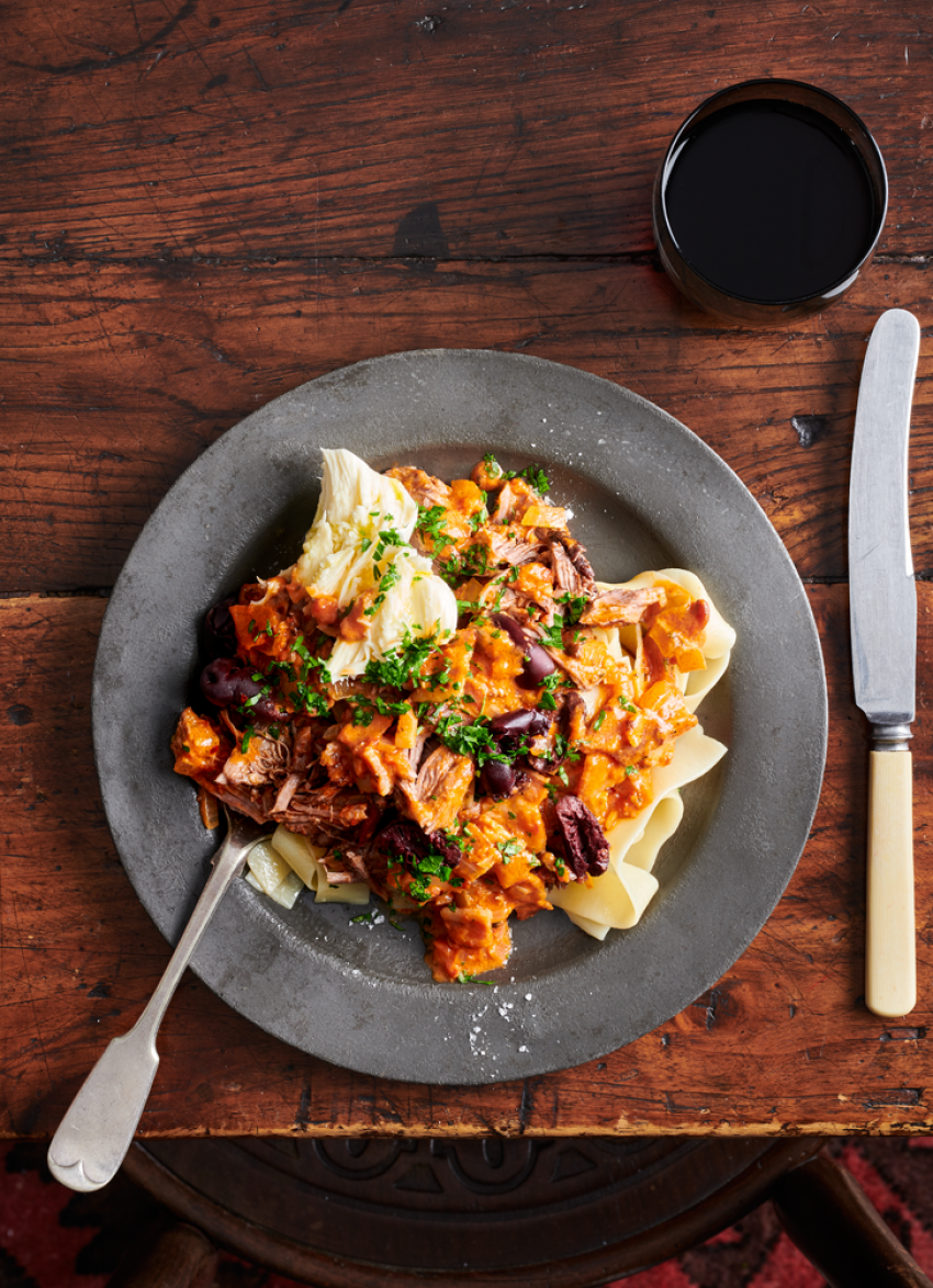 Leftover Lamb Ragù