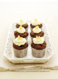 Lemon and Date Cakes with Lemon Icing